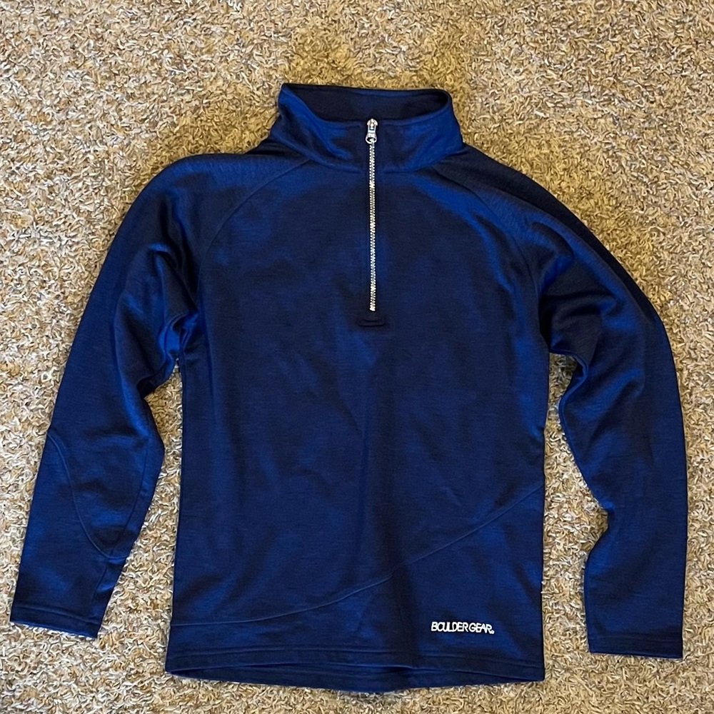 Boys Boulder Gear 1/4 Zip, Youth L